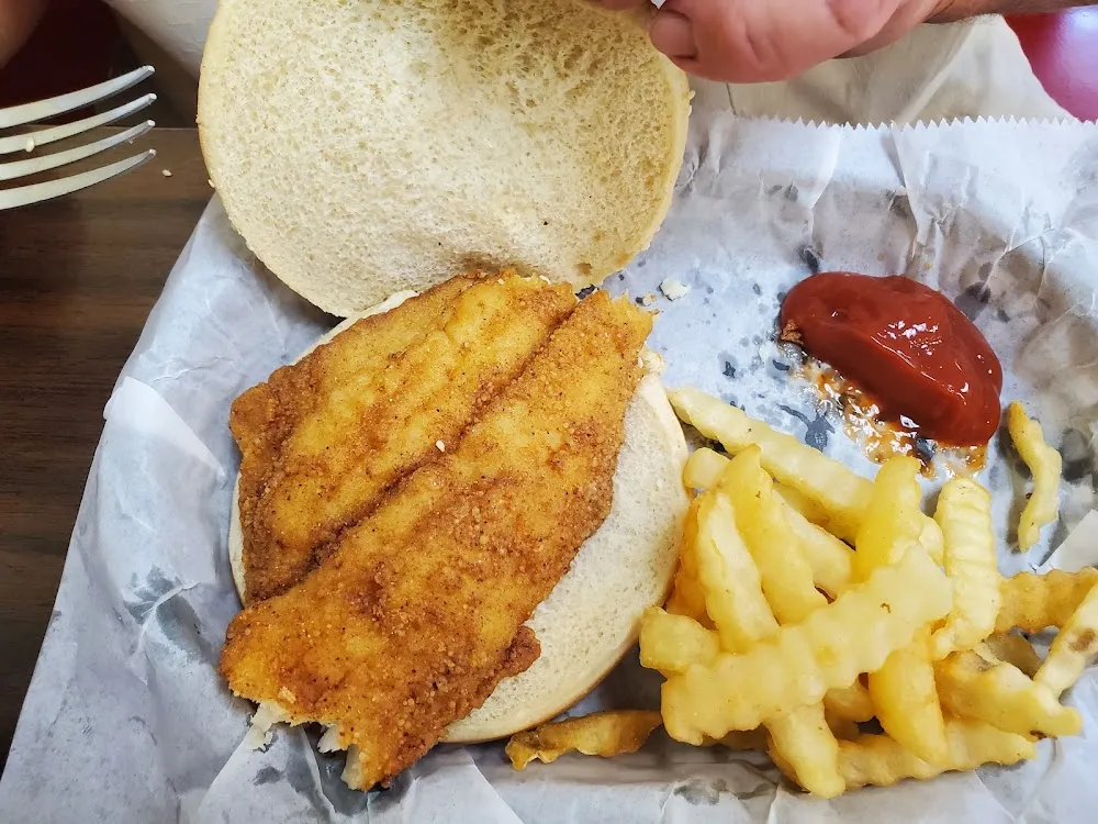 Flounder Sandwich